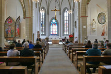 Pfingsten in der renovierten Stadtpfarrkirche St. Crescentius (Foto: Karl-Franz Thiede)